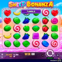 Vegasino - Sweet Bonanza Slot Game - Tumbling Reels and Multipliers
